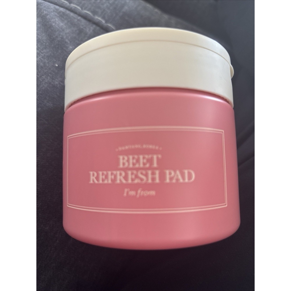 I'm from Beet Refresh Pad 60 sheets triple-layered pads hold 260ml essence 20...